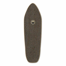 Punked Mini Cruiser Blank Deck - Stained Black - Longboards USA