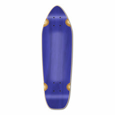 Punked Mini Cruiser Blank Deck - Stained Blue - Longboards USA