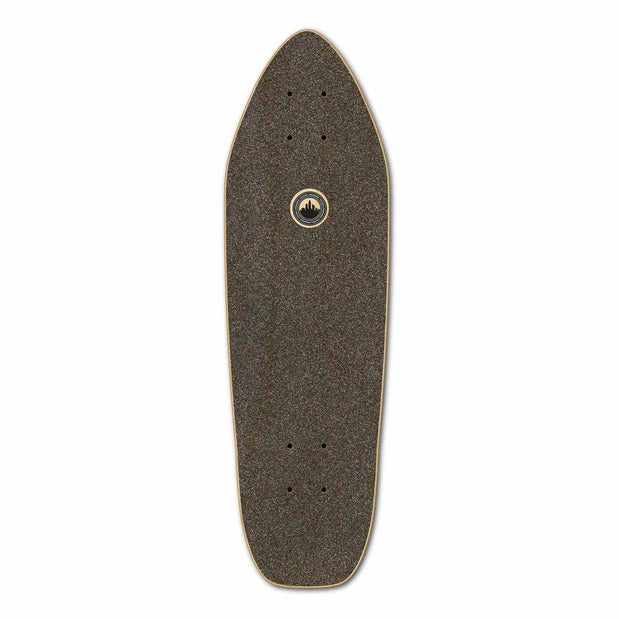 Punked Mini Cruiser Blank Deck - Stained Green - Longboards USA