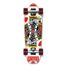 Punked Mini Cruiser Complete - King of Hearts - Longboards USA