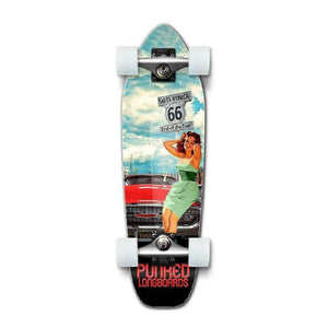 Punked Mini Cruiser Complete - Route 66 Series - RTE-66 - Longboards USA
