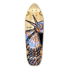 Punked Mini Cruiser Deck - The Bird Natural - Longboards USA