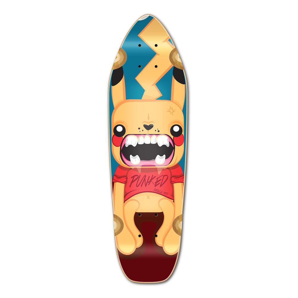 Punked Mini Cruiser Pika Deck - Longboards USA