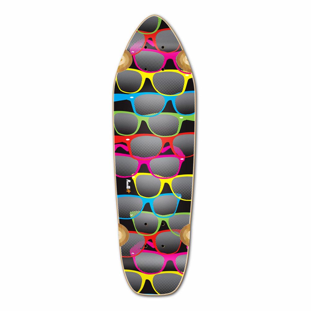 Punked Mini Cruiser Shades Deck - Longboards USA