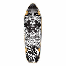 Punked Mini Cruiser Skull Cop Deck - Longboards USA