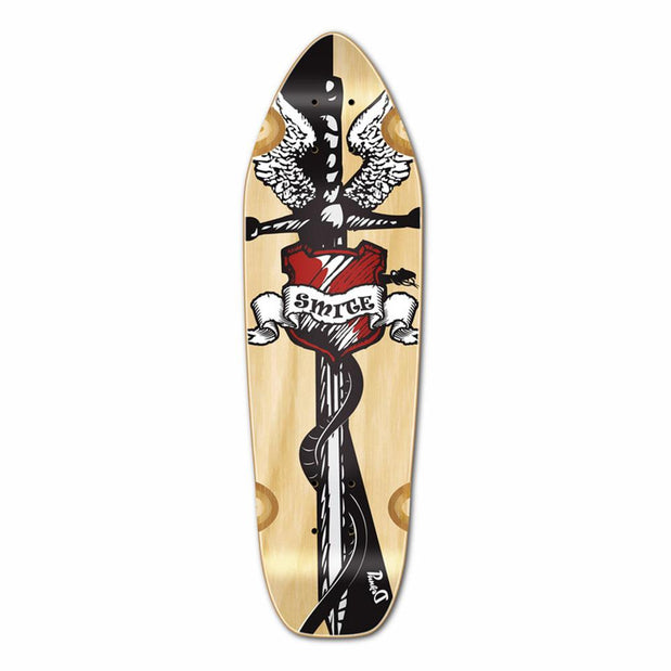 Punked Mini Cruiser Smite Deck - Longboards USA