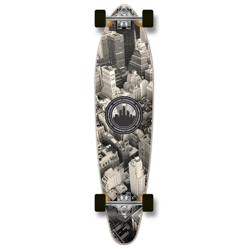 Punked New York Kicktail 40 inches Longboard - Longboards USA