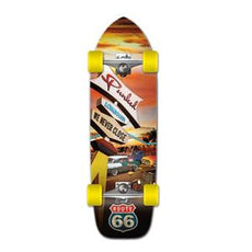Punked Old School Longboard Complete -Route 66 Series - Diner - Longboards USA