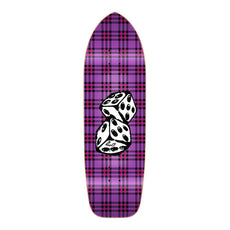 Punked Old School Longboard Deck - Dice - Longboards USA