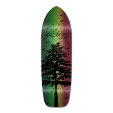 Punked Old School Longboard Deck - In the Pines Rasta - Longboards USA