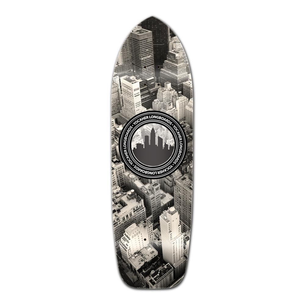 Punked Old School Longboard Deck - New York - Longboards USA