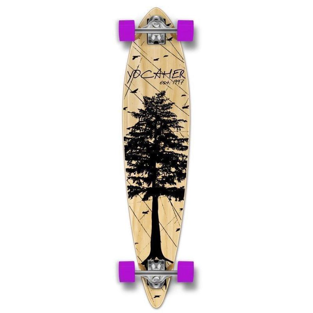 Punked Pines Natural Pintail 40" Longboard - Longboards USA