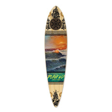 Punked Pintail Longboard Deck - Wave Scene - Longboards USA