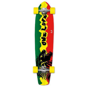 Punked Rasta 2 Slimkick Longboard - Longboards USA