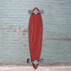 Punked Red Pintail Longboard 40 inch Complete - Longboards USA