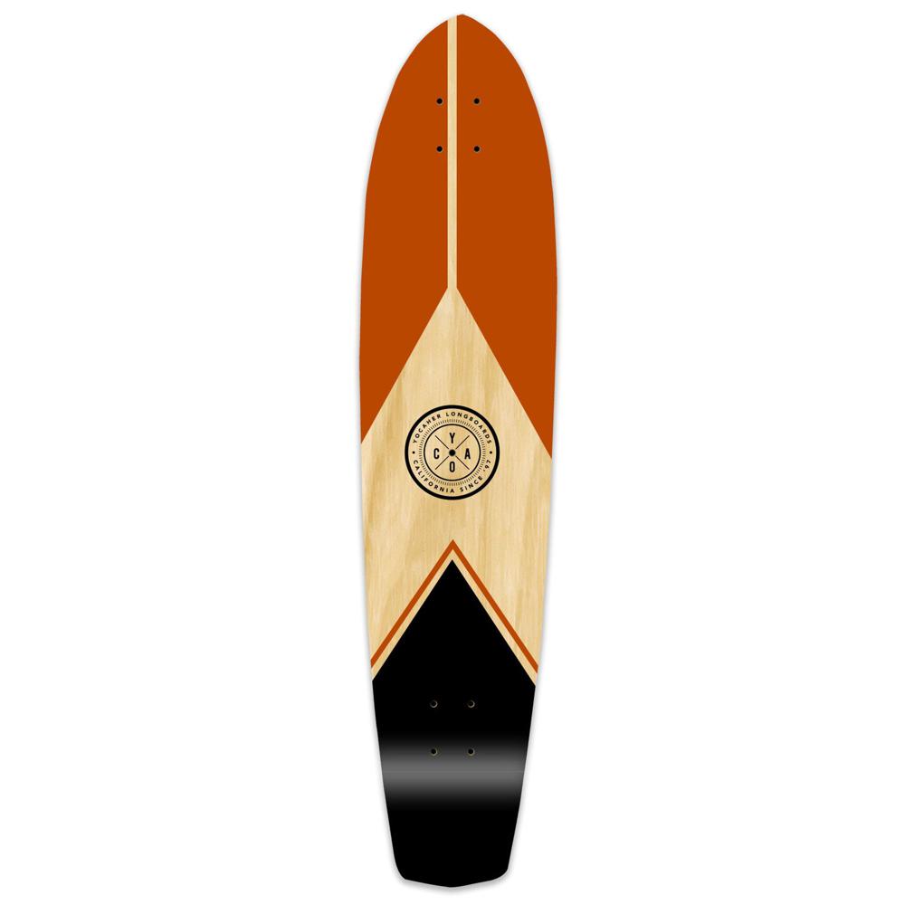 Punked Slimkick Longboard Deck - Mountain - Longboards USA