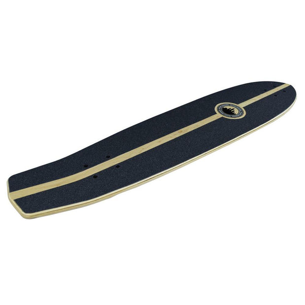 Punked Slimkick Longboard Deck - Ripple - Longboards USA