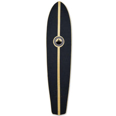 Punked Slimkick Longboard Deck - Wind - Longboards USA