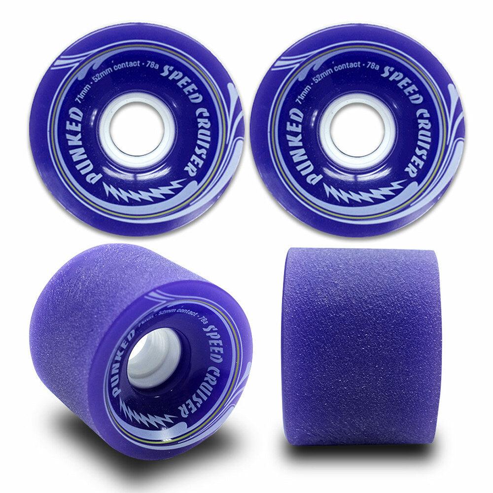 Punked Speed Cruiser in Solid Purple 71mm/78A Longboard