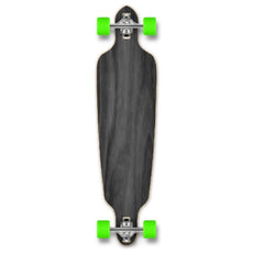 Punked Stained Black Drop Through Blank Longboard - Longboards USA