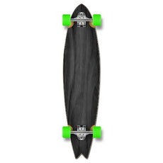 Punked Stained Black Fishtail Blank Longboard - Longboards USA