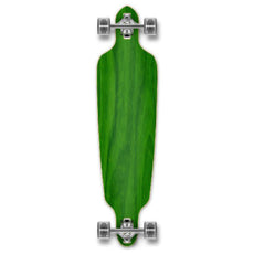 Punked Stained Green Drop Through Blank Longboard - Longboards USA