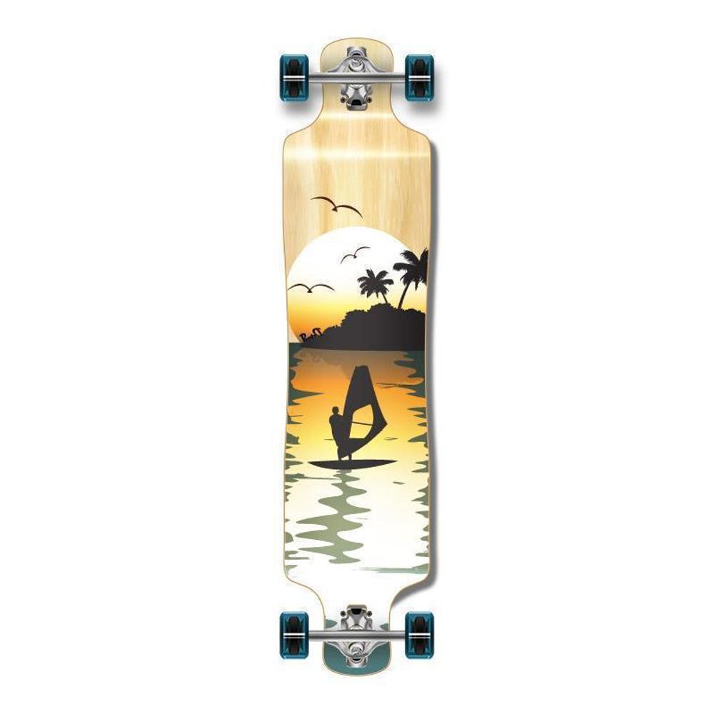 Punked Surfer Natural Lowrider Double Drop Longboard