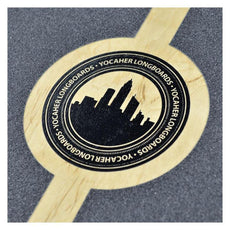 Punked Surfer Natural Lowrider Double Drop Longboard - Longboards USA