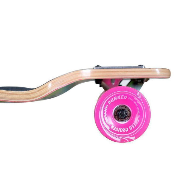 Punked The Bird Lowrider Green 40" Longboard - Longboards USA