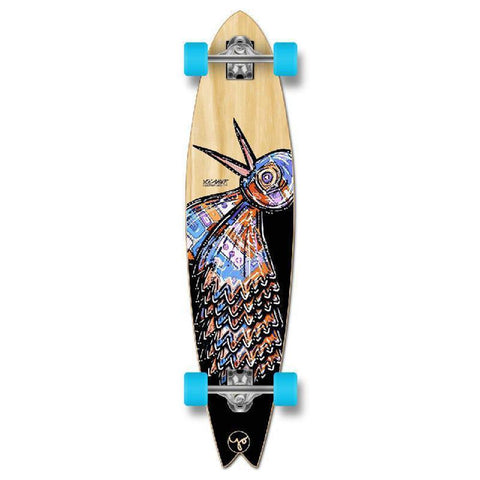 Punked The Bird Natural Fishtail Longboard - Longboards USA