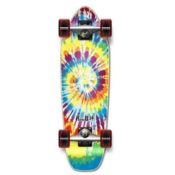 Punked Tie-dye Mini Cruiser 27 inch - Complete – Longboards USA
