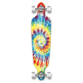 Punked Tiedye Original Drop Through Longboard 40" - Longboards USA