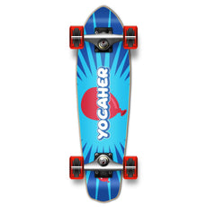 Punked Yocaher Complete Micro Cruiser Skateboard Longboard  - CANDY Series - Pop - Longboards USA