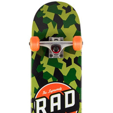 Rad Classic Dude Crew Camo/Orange 7.75" Complete Skateboard - Longboards USA