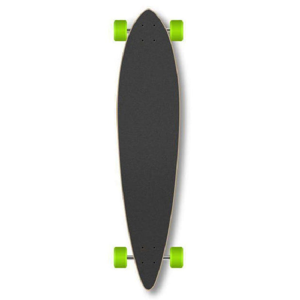 Rasta Pintail Longboard 40 inch from Punked - Complete - Longboards USA