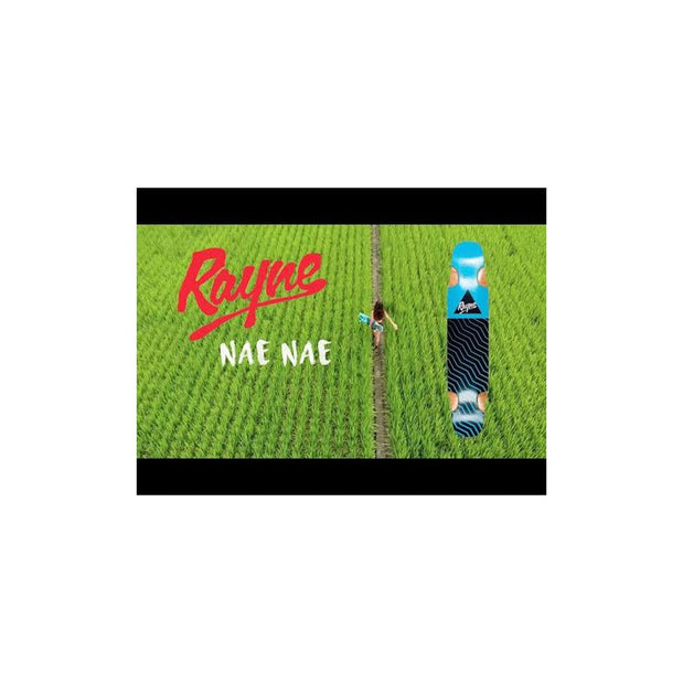 Rayne Nae Nae Blue 44" Dancing Longboard Deck - Longboards USA
