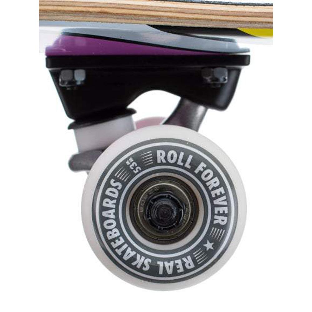 real classic oval mosaic 7.3 skateboard completo bambino real classic oval mosaic 7.3 skateboard completo bambino