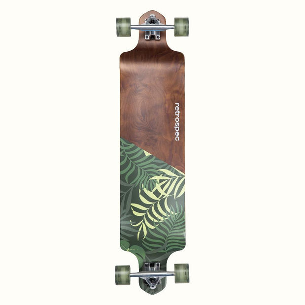 Retrospec Tidal Malibu Palm 41" Drop Down Longboard - Longboards USA