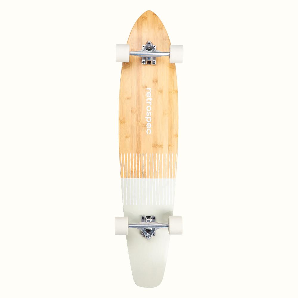 Retrospec Zed Mojave Stripes 44" Kicktail Longboard - Longboards USA