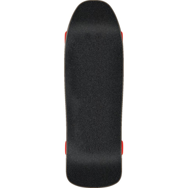 Santa Cruz Classic Dot 80'S Cruzer Black/Red 32" Cruiser Longboard - Longboards USA