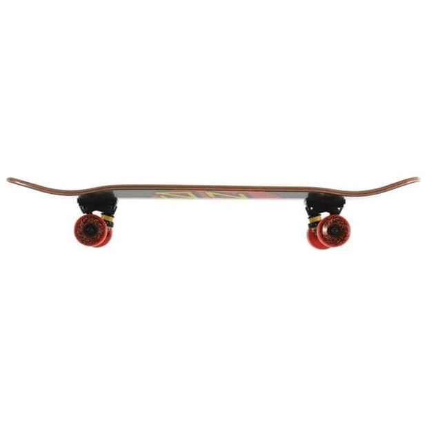 Santa Cruz Classic Dot 80'S Cruzer Black/Red 32" Cruiser Longboard - Longboards USA