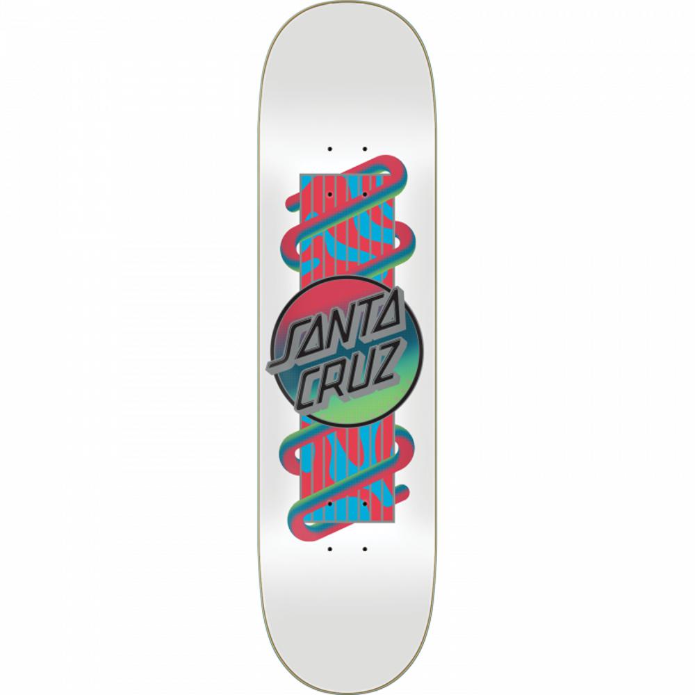 Santa Cruz Electric Lava Dot 8.0" Skateboard Deck - Longboards USA