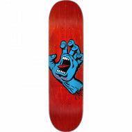 Santa Cruz Screaming Hand Matte Red 8.0" Skateboard Deck - Longboards USA