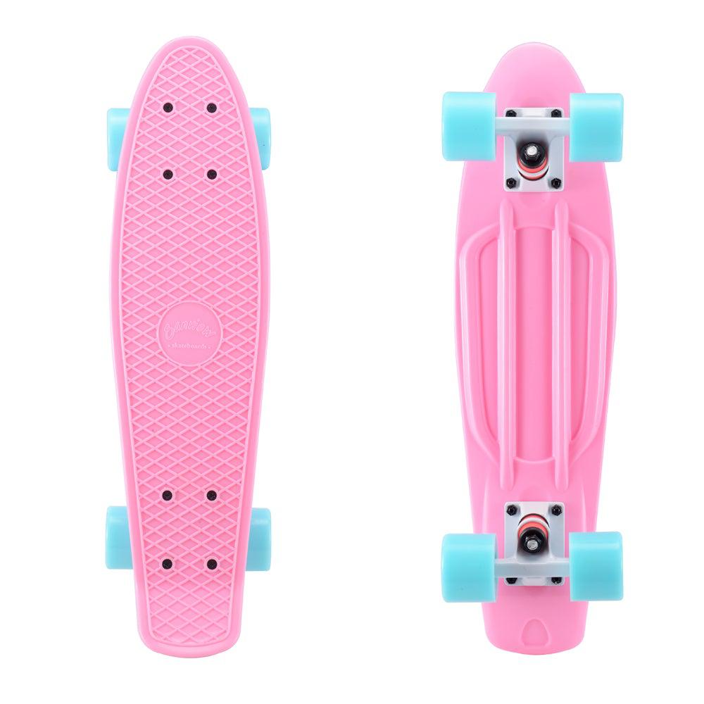 Konkret Reception Arv Sanview Pink 22" Inch Mini Cruiser Beginners Skateboard – Longboards USA