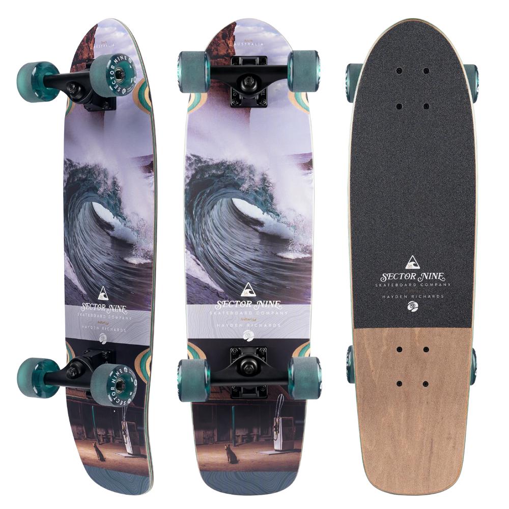 Sector 9 Jammer Rips 28.5" Cruiser Longboard Longboards USA