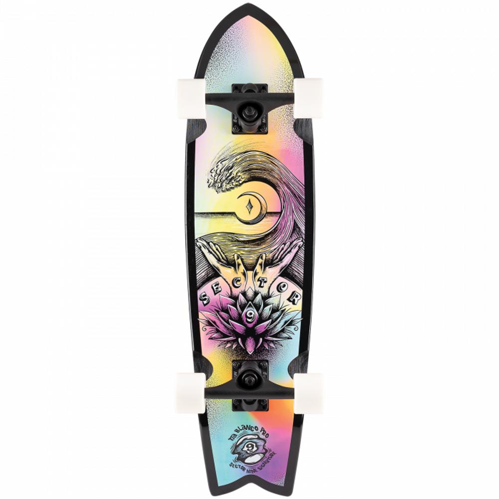 Sector 9 Tia Pro Zen 30.5" Double Kick Cruiser Longboard Longboards USA