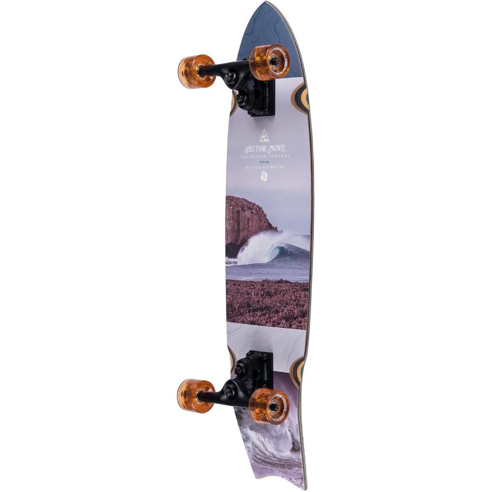 Sector 9 Longboards Cruiser Skateboard Snapper Hideout 8.75" X 34