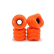 Shark Wheel 60mm Orange California Roll Skateboard Wheels - Longboards USA