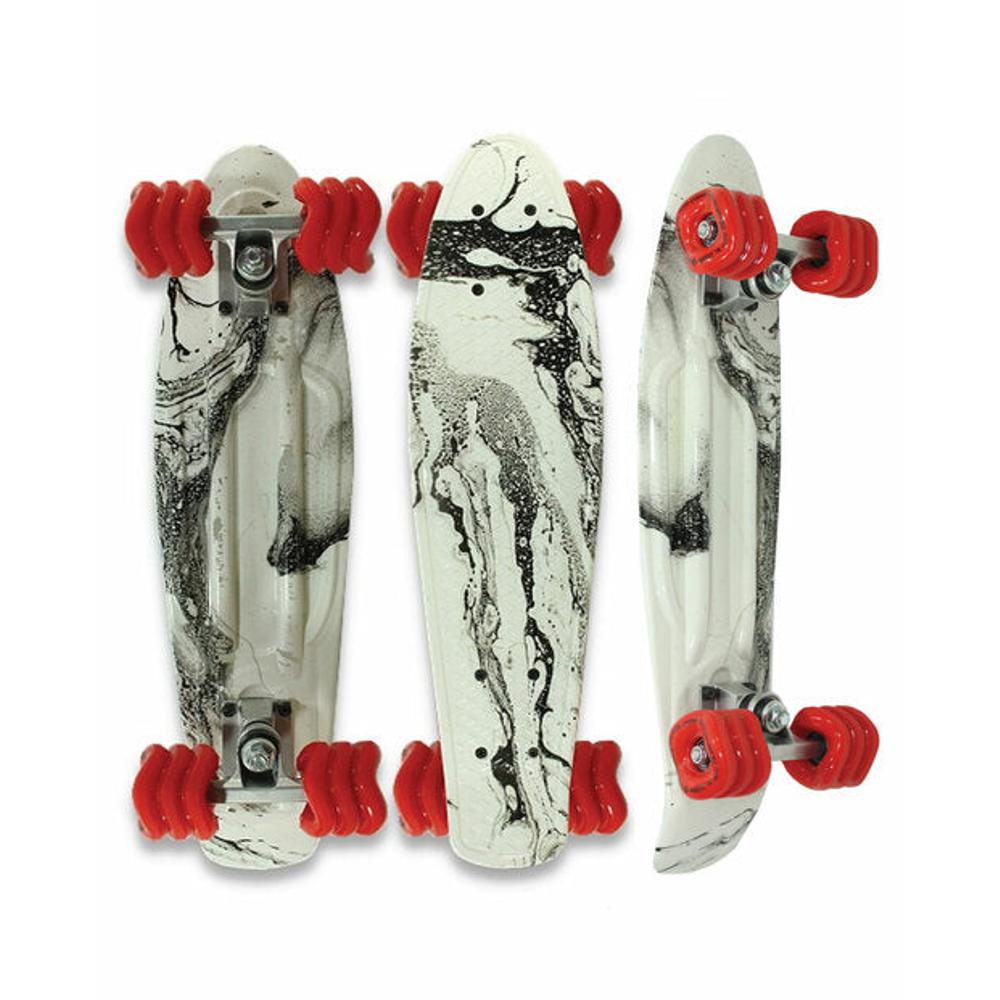 Shark Wheel Black Tide 22'' Complete Skateboard – Longboards USA