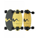 Eggboards Mini Longboard スケボー Eggboard Ocean Blue Mini Cruiser Skateboard – Durable Bamboo